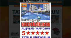 Desktop Screenshot of halicigolcukler.com.tr